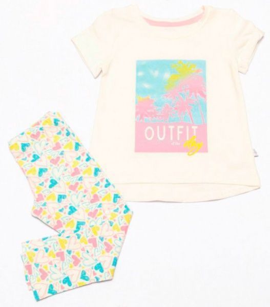 Комплект Фламінго р.110 жовтий із рожевим 839-421 