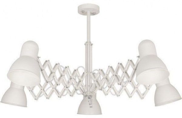 Світильник Nowodvorski Harmony 5x60 Вт E27 білий 6871 