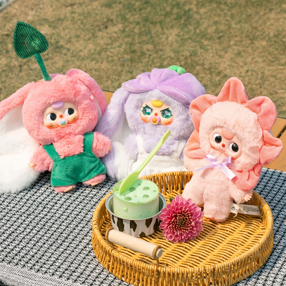 Колекційна м'яка іграшка Pop Top з кільцем Baby Three Весна різнокольоровий CRP2603