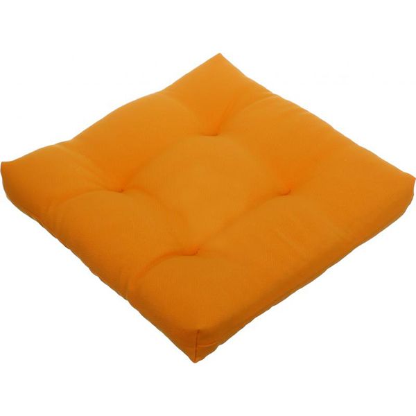 Подушка Indigo стеганная Color mini 35х35х5 см оранжевый