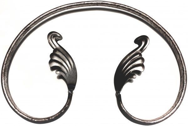 Завиток Гефест з листям 290х200мм 01.522