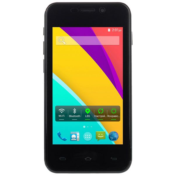 Смартфон Bravis Light black