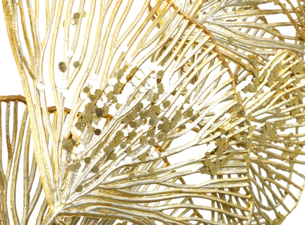 Растение декоративное ветка золотая 73 см