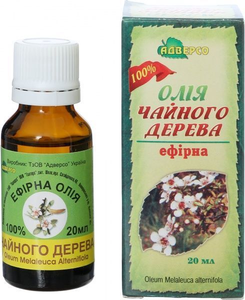 Эфирное масло Адверсо Чайного дерева 20 мл 