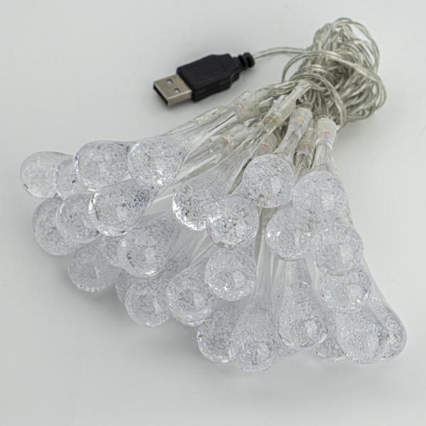 Декоративная гирлянда Altalusse (INL-2709U-30 Multicolor) встроенный светодиод (LED) 30 ламп 4,5 м 