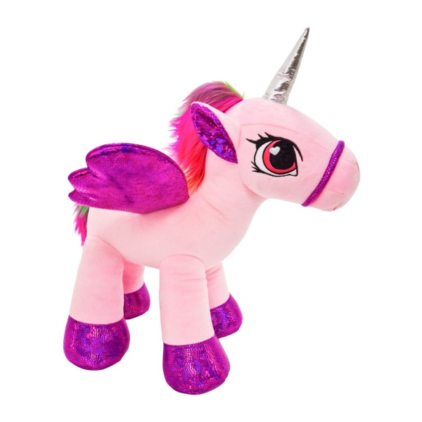 Мягкая игрушка WP Merchandise Единорог Lollipop 49 см розово-малиновый FWPUNILOLLI22PR49
