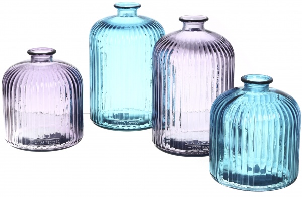 Ваза скляна San Miguel Daroca 23 см мальва 