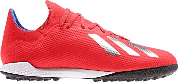Сороконожки Adidas X 18.3 TF BB9399 р. UK 10 красный