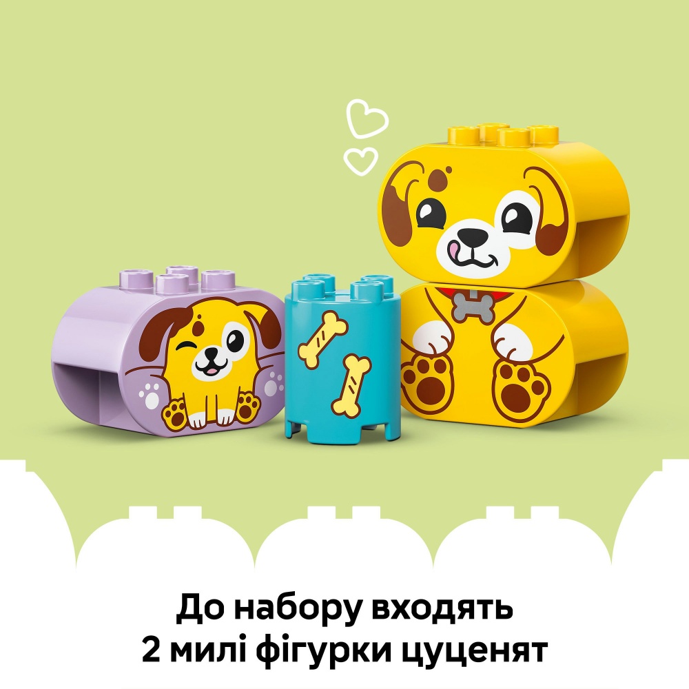Конструктор LEGO DUPLO Сортировщик фигур: дом для щенков 10441