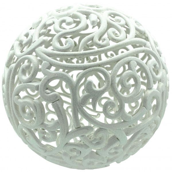 Куля ажурна MISLT d30 см BALL300-0 білий