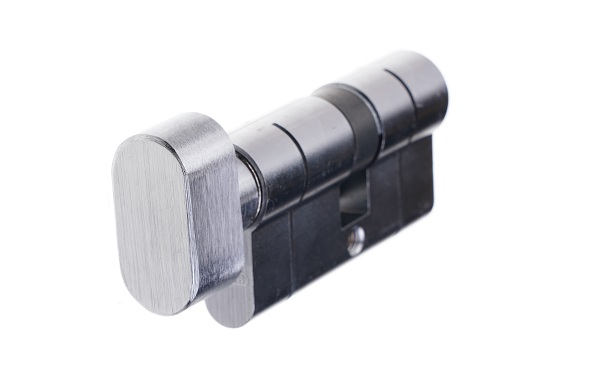 Цилиндр Abus KD6PS 55x35 ключ-вороток 80 мм матовый никель