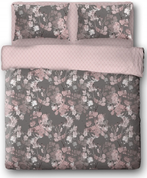 Комплект постільної білизни Mazzard 2,0 коричневий Ibodo 