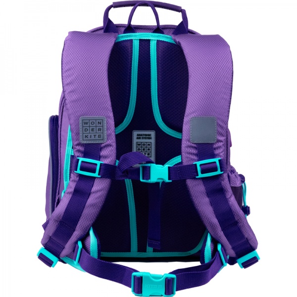 Рюкзак школьный KITE (пенал + сумка) WK 702 фиолетовый 48287