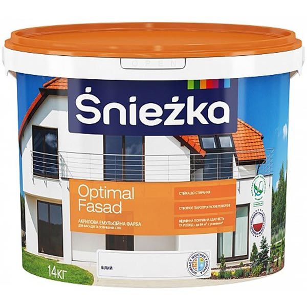 Фарба Sniezka Optimal Fasad 4.2 кг