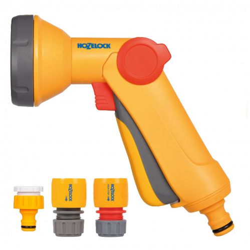 Пистолет-распылитель Hozelock + 3 коннектора Rose-Gun 