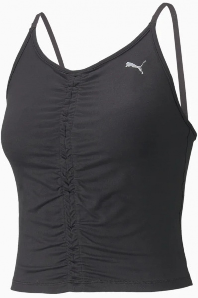 Майка Puma STUDIO FOUNDATION RUCHED TNK 52160401 р.S чорний
