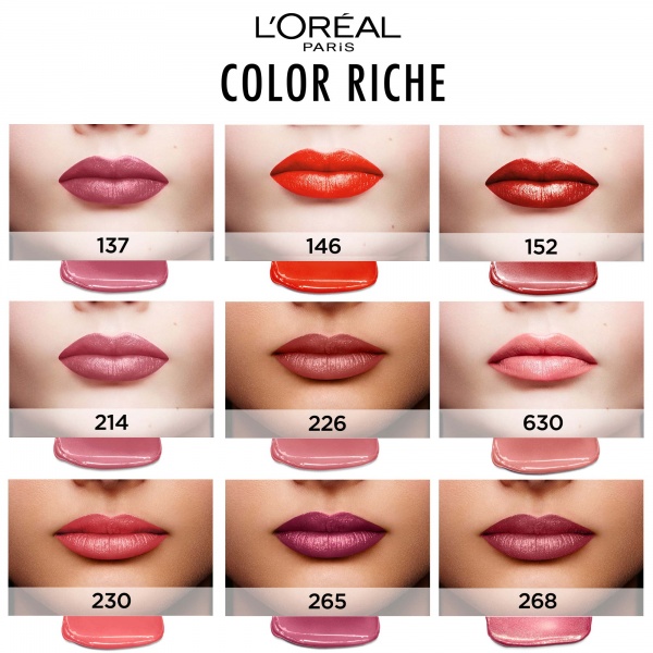 Помада L'Oreal Paris Color Riche Shine 123 Мадам 28 г