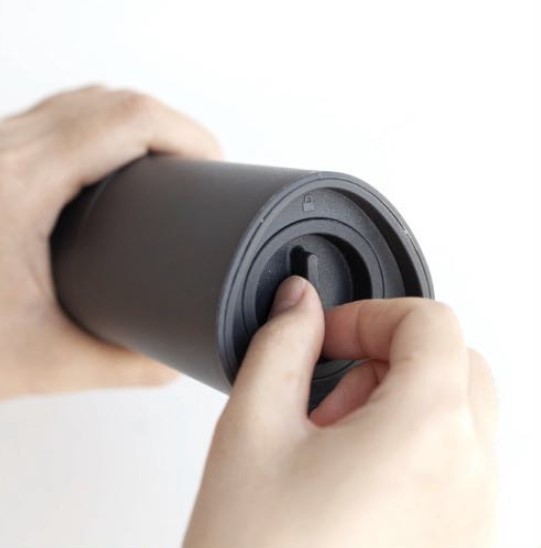 Набор мельниц для соли и перца Smart Kitchen by Flamberg c керамическами жерновами Milk white/transparant black 13,2х6,5х16 см