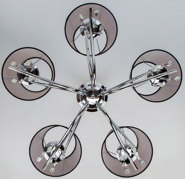 Люстра потолочная Strotskis Morise 5x40 Вт E14 хром 70048/5 