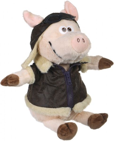 Мягкая игрушка Девилон Поросенок-пилот 24 см M1717424C