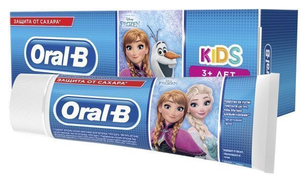 Дитяча зубна паста Oral-B Kids 3+ років 75 мл