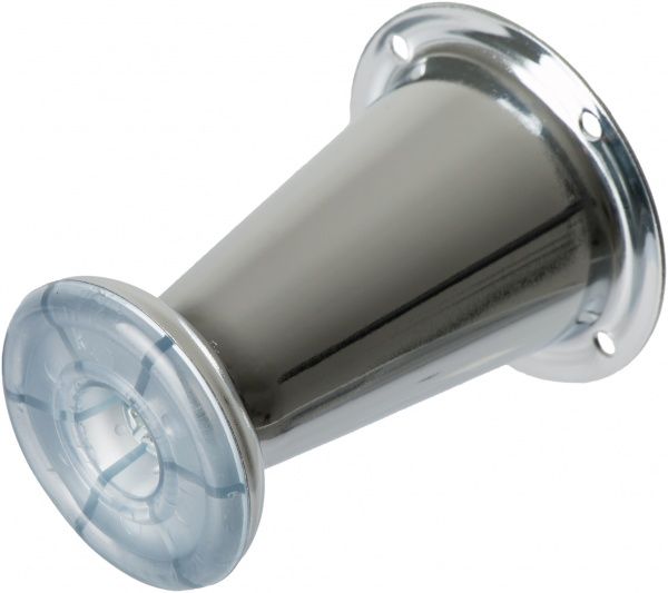 Меблева ніжка DC DZ 0904 100 мм с регулировкой хром 