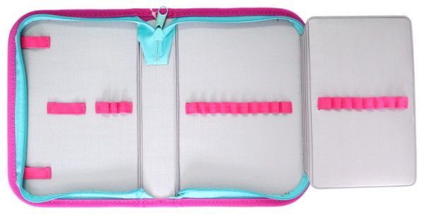 Пенал 1 отворот Girl's Dreams 99100 CLASS розовый с голубым