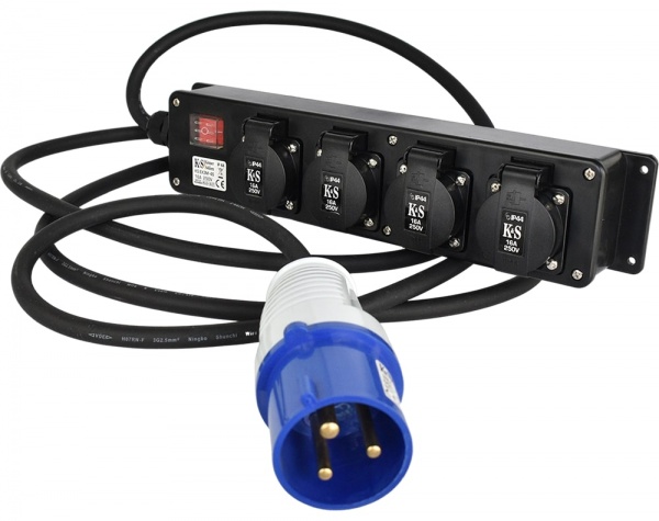 Удлинитель-адаптер Konner&Sohnen KS EX3M-4S 