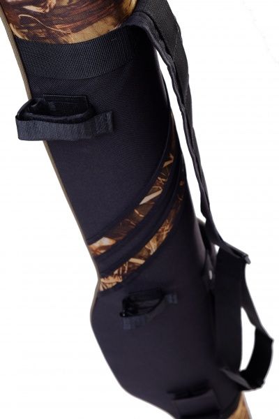 Чохол для вудилища KENT&AVER напівжорсткий №12 чорний 145 см