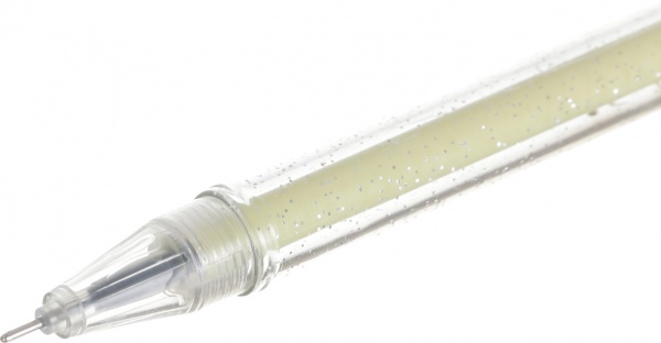 Ручка гелевая Волшебный коктейль желтая 