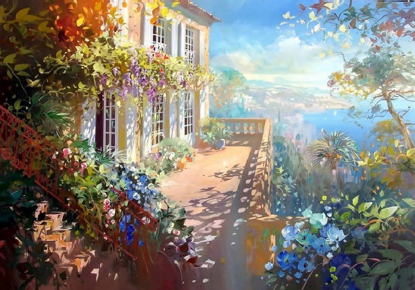 Репродукція Сонячні зайчики 35x50 см Арт Фемелі 