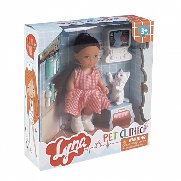 Игровой набор Shantou Кукла Кира в ветклинике 4612