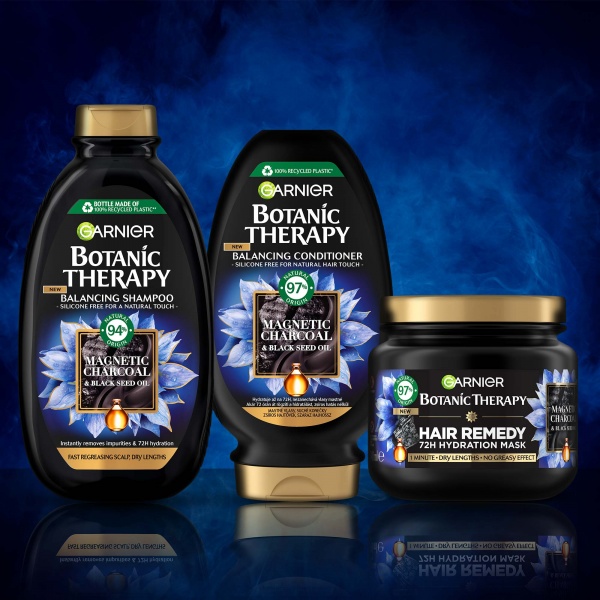 Маска для волос Garnier Botanic Therapy Магнетический уголь 340 мл