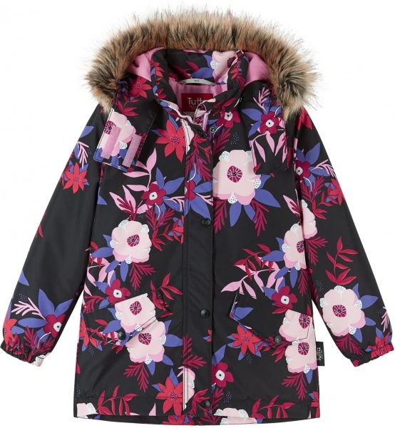 Куртка для дівчаток Tutta by Reima Selema р.110 чорний 6100010A-9991 