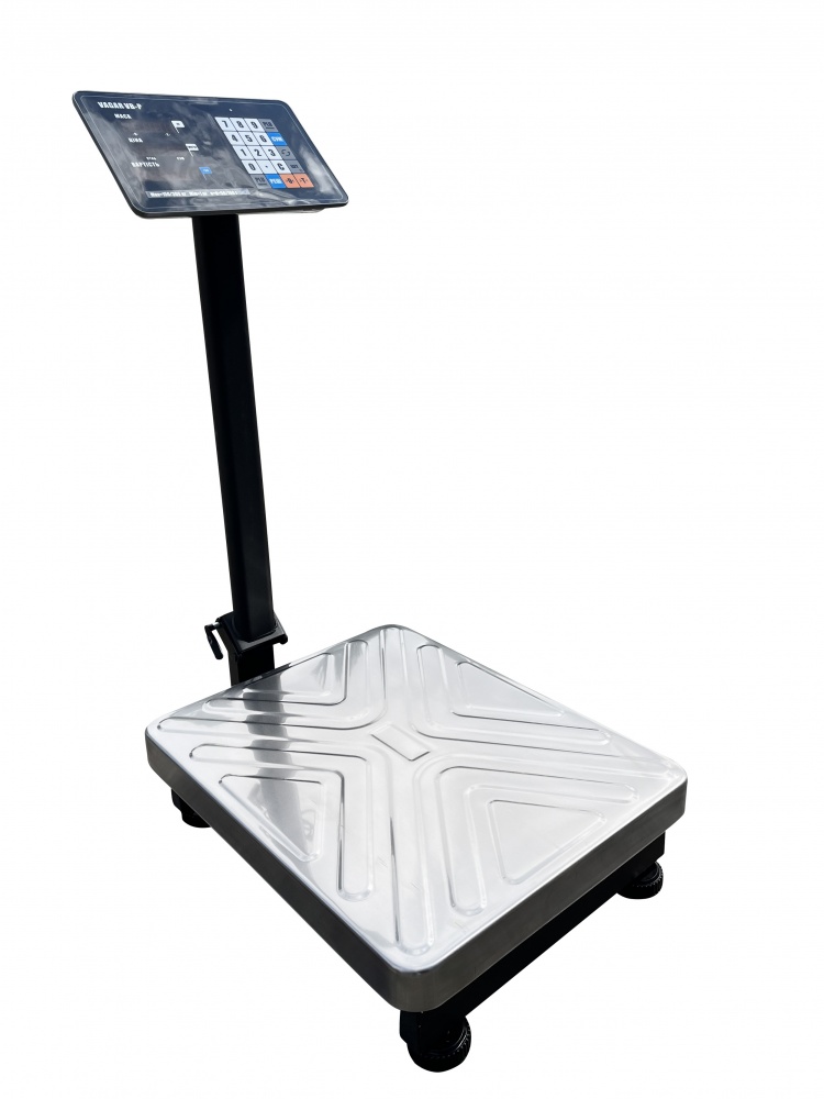 Весы товарные VAGAR VB-P (60/150 кг, ин. LED, д.20/50, пл. 420х520 мм) new