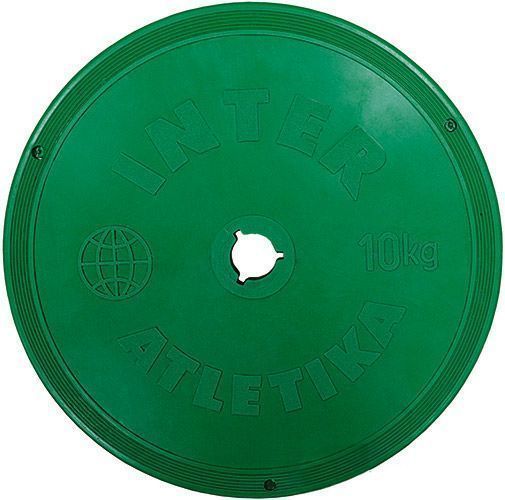 Диск InterAtletika для грифа 10 кг SТ 521-5