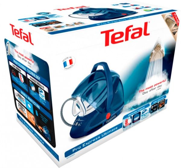Утюг с парогенератором Tefal PRO EXPRESS ULTIMATE CARE GV9591 