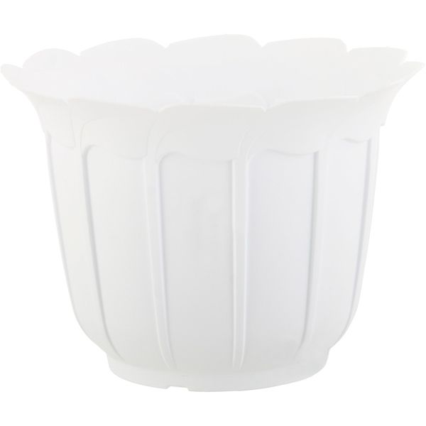 Горшок цветочный Lamela Лаура 240 белый