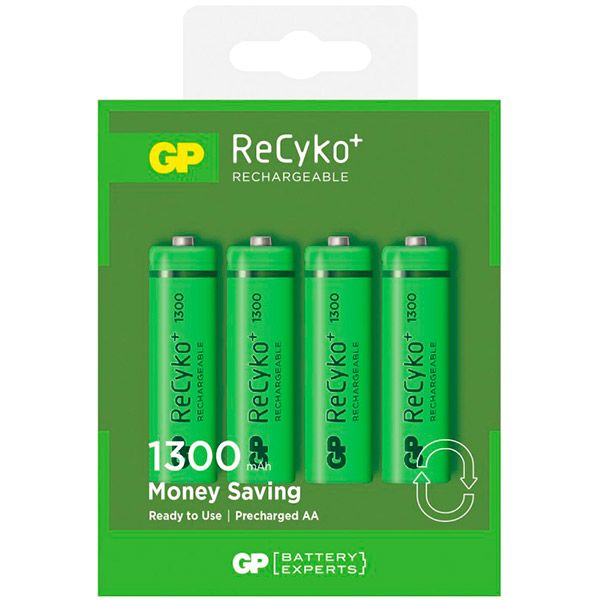 Акумулятор Gp 130 ААНСE-2GBE4 AA 4 шт. 