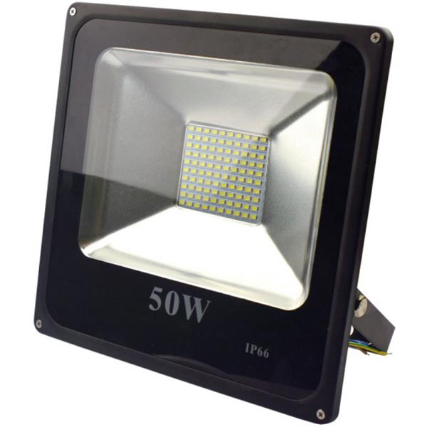 Прожектор светодиодный Светкомплект FLS-50 50 Вт 6500K черный