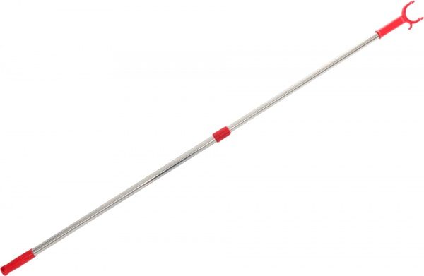 Захват для плечиков телескопический 142 см серебряный