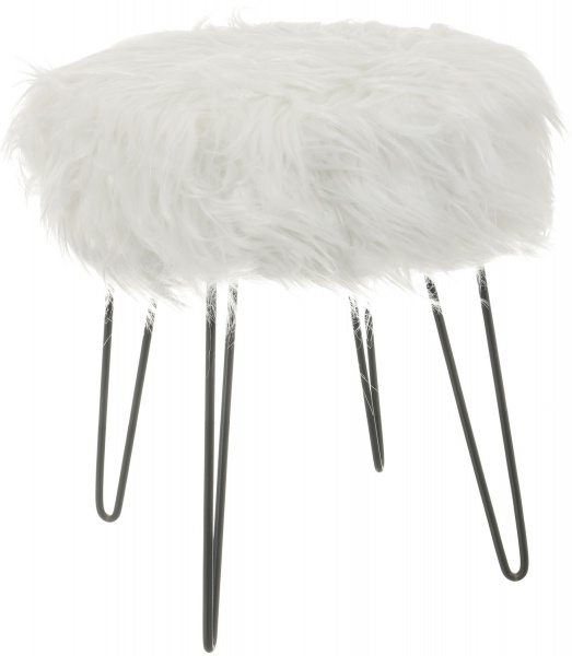 Пуф Ронда 35х42 см білий 