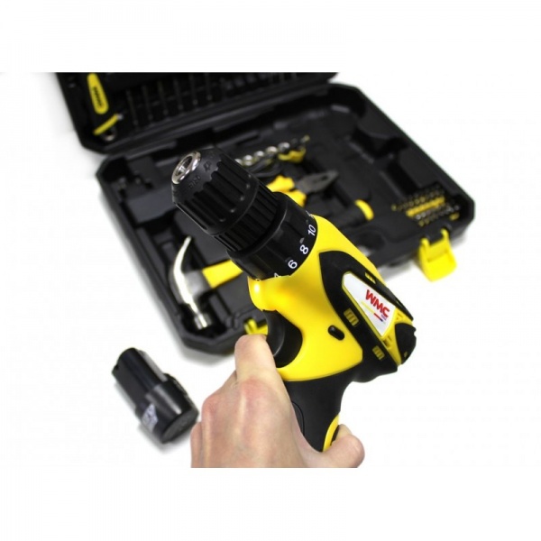 Набор инструментов WMC TOOLS с шуруповертом WT-2068