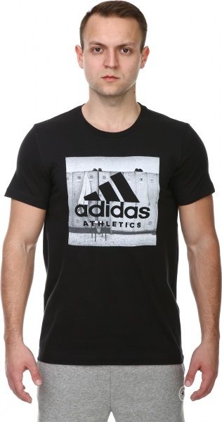 Футболка Adidas CATEGORY ATH BK2794 S чорний