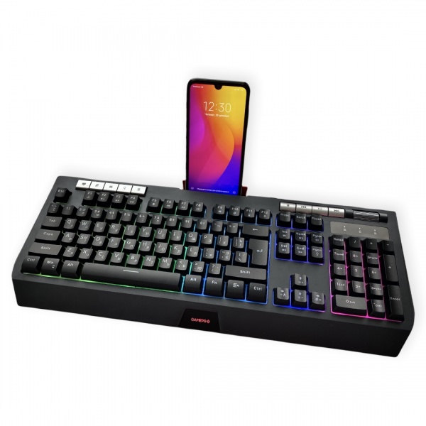Клавіатура GamePro (GK109) RGB black 
