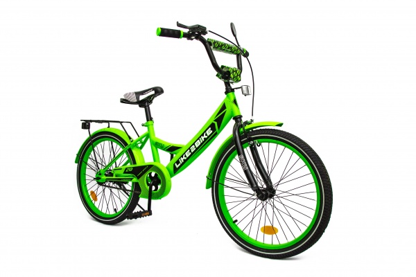 Велосипед детский Like2bike 20'' Sky салатовый 212005 