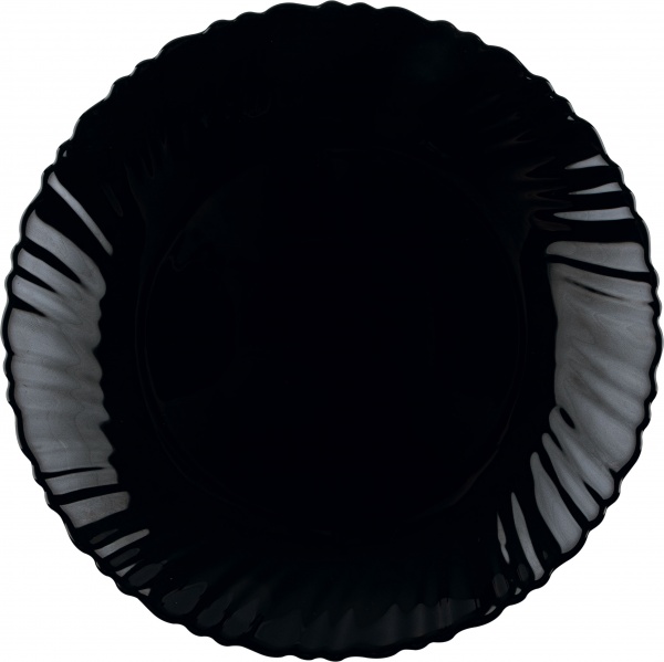 Тарілка обідня Black Wave 220 мм Vittora