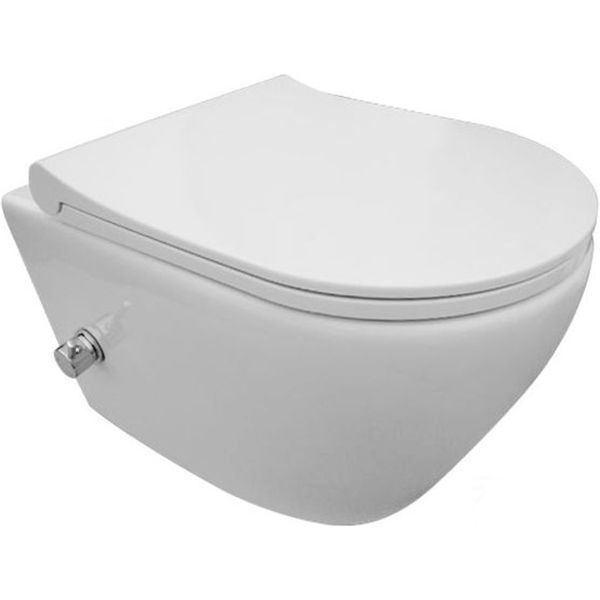 Унитаз подвесной Imprese Blanice с сиденьем slim soft-close i11777