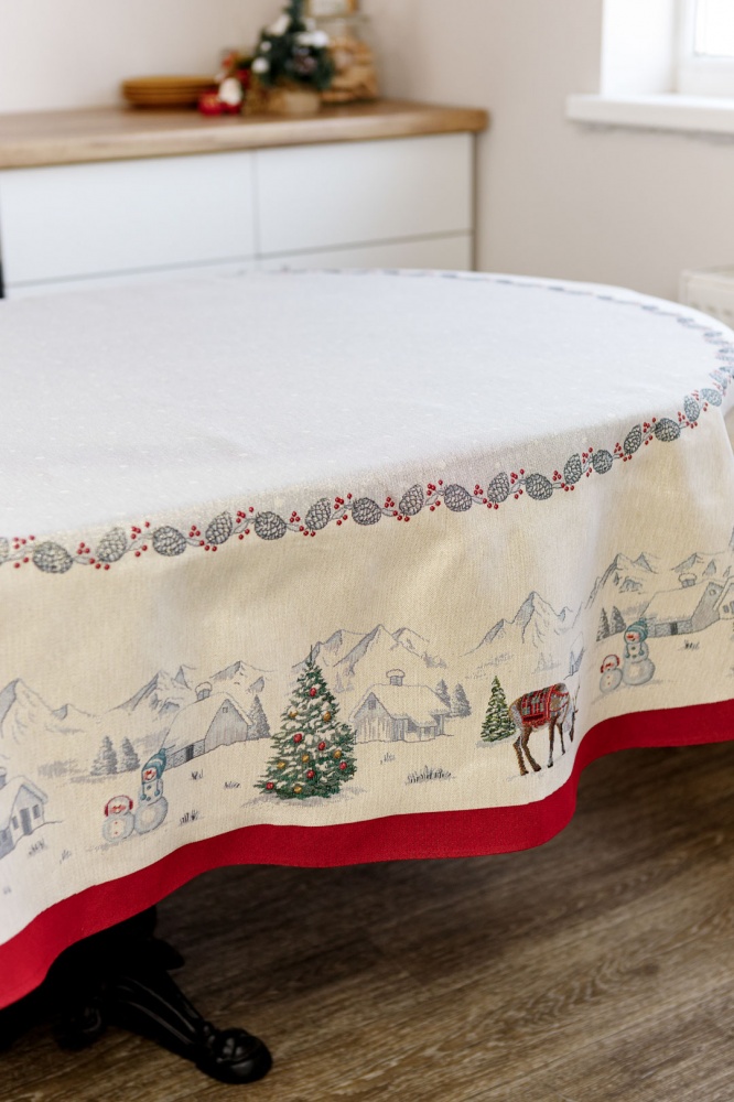 Скатерть Зима 165x250 см La Nuit