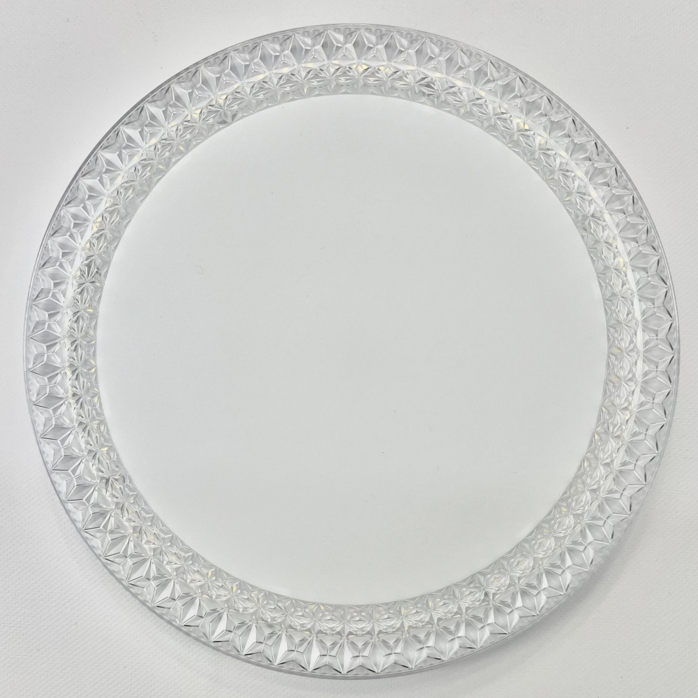 Світильник світлодіодний Sensio 48 Вт білий/прозорий 5000 К MIYA 48W R